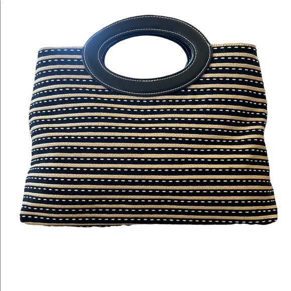 Liz Claiborne Handbags - Liz Claiborne Hobo 90’s Black Tan Handbag